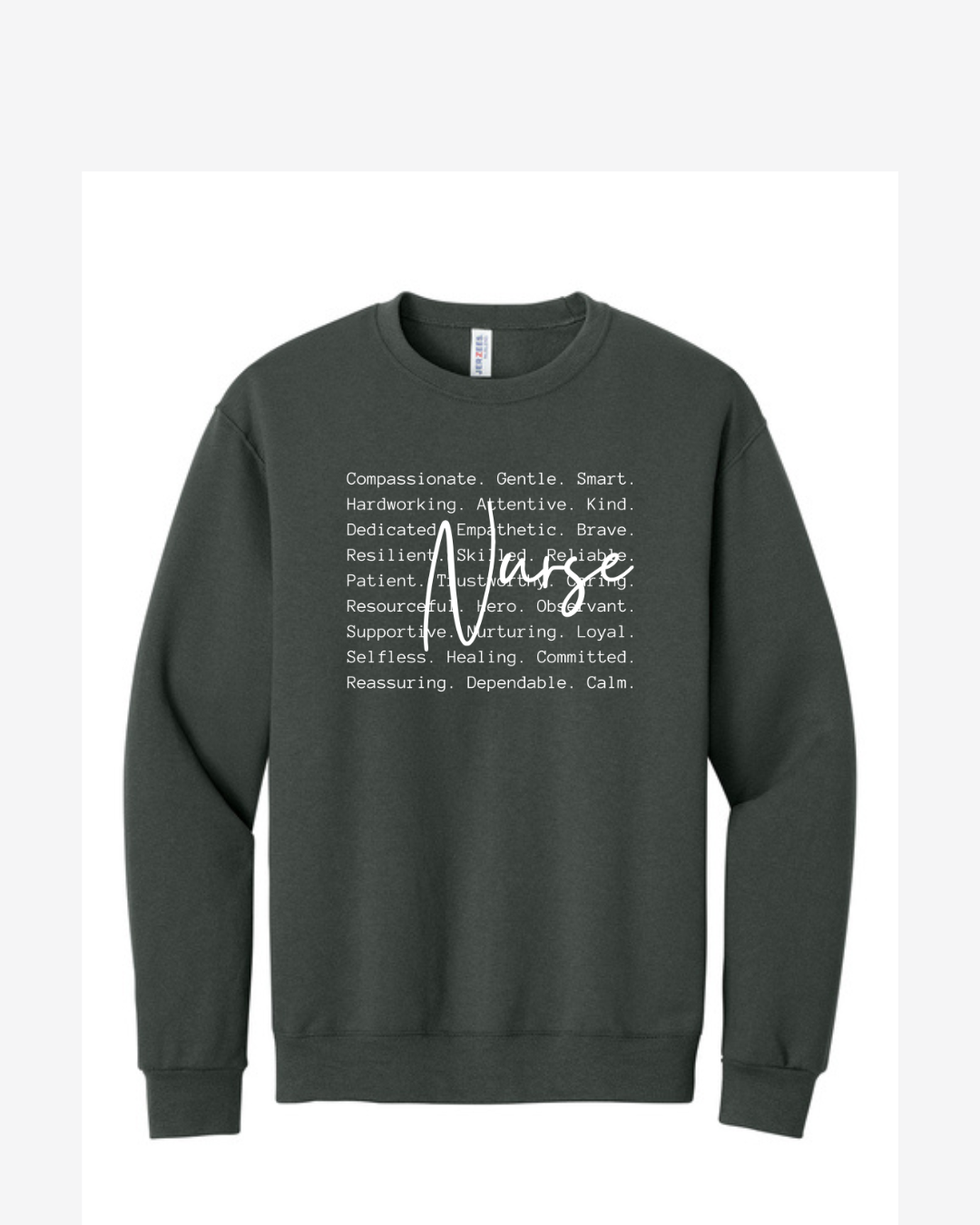 Nursing Description Graphic Crewneck