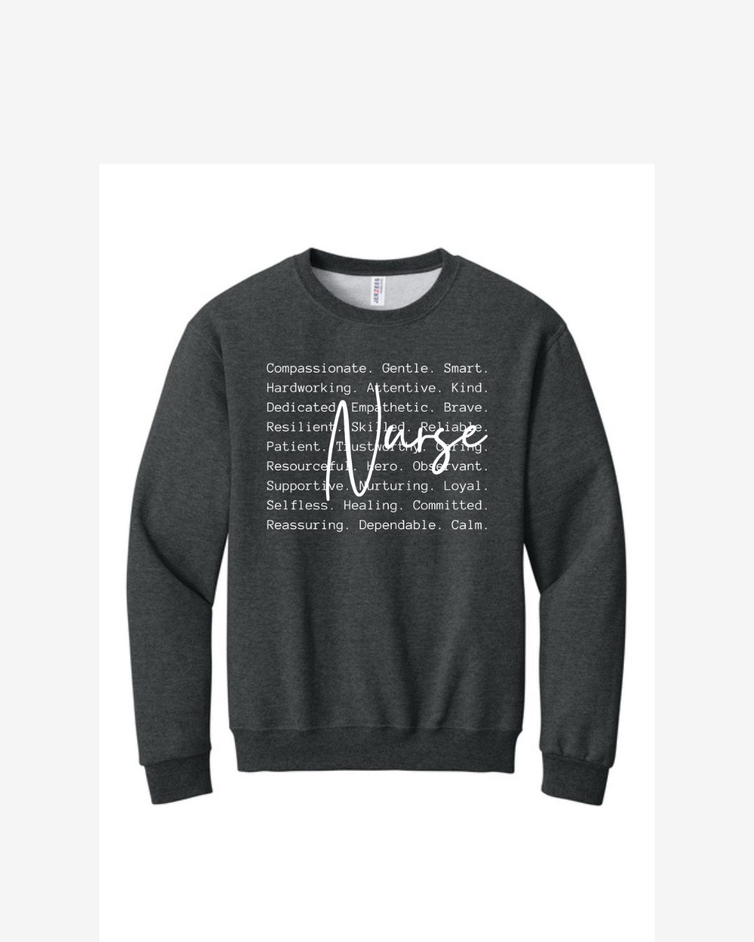 Nursing Description Graphic Crewneck