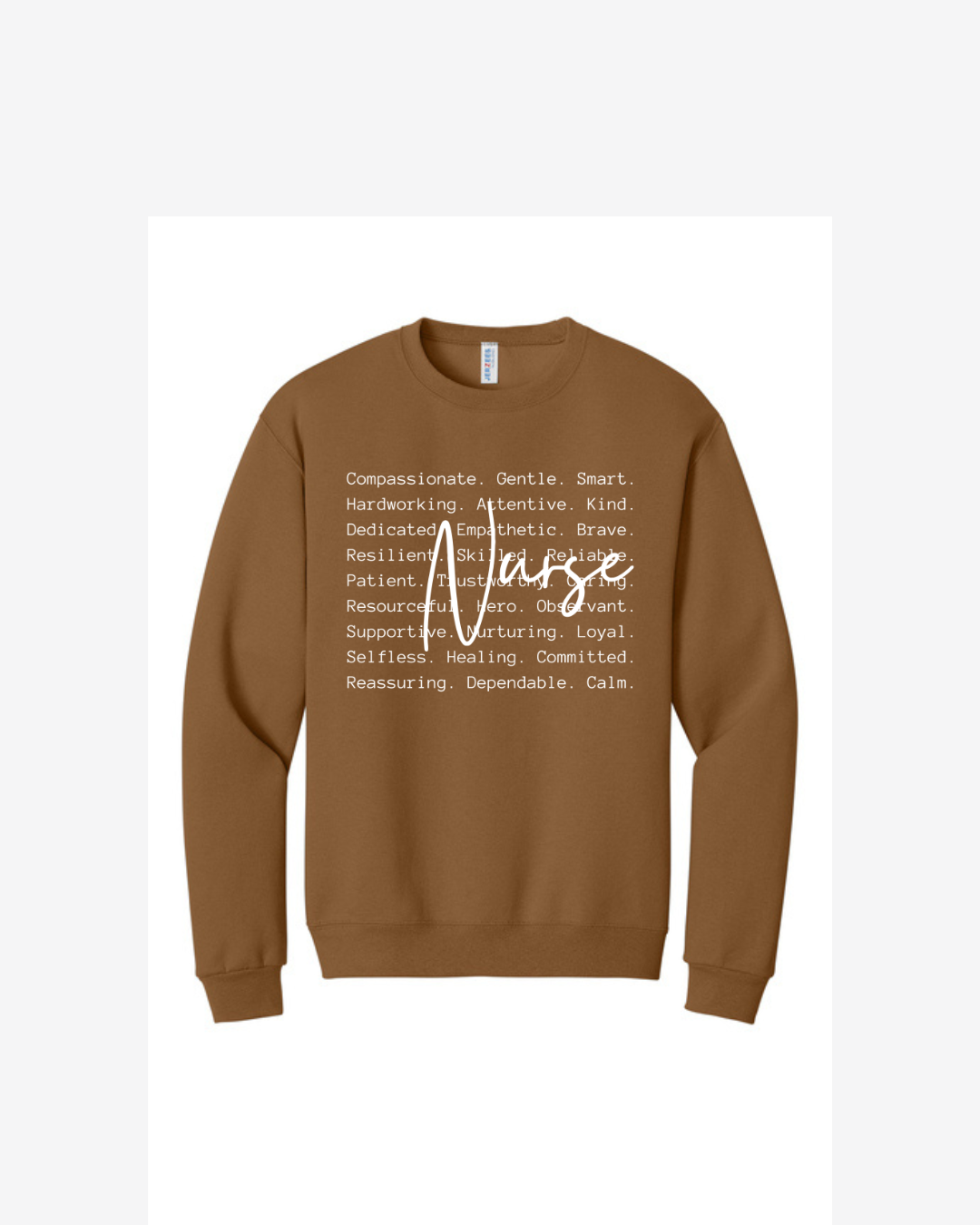 Nursing Description Graphic Crewneck