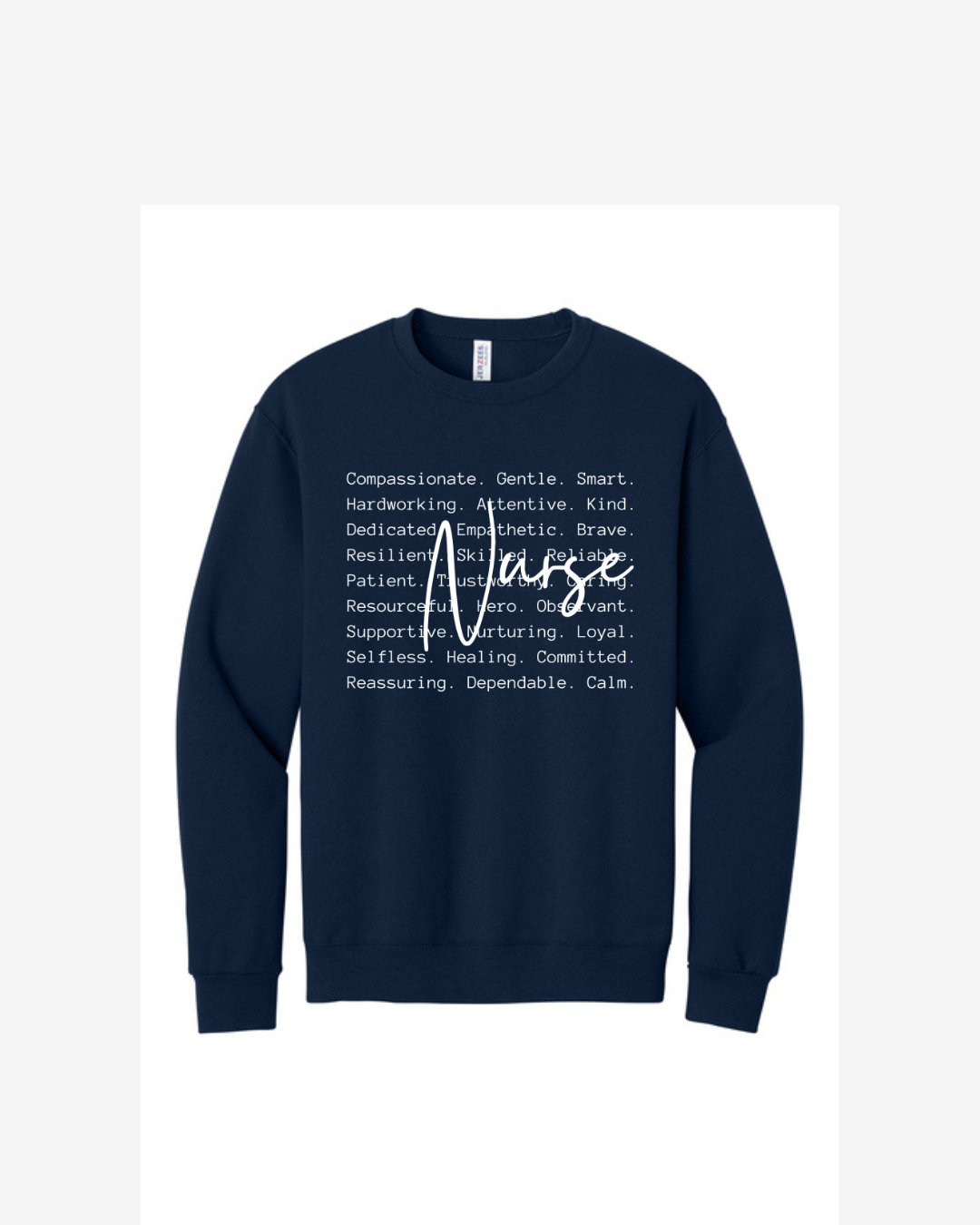 Nursing Description Graphic Crewneck