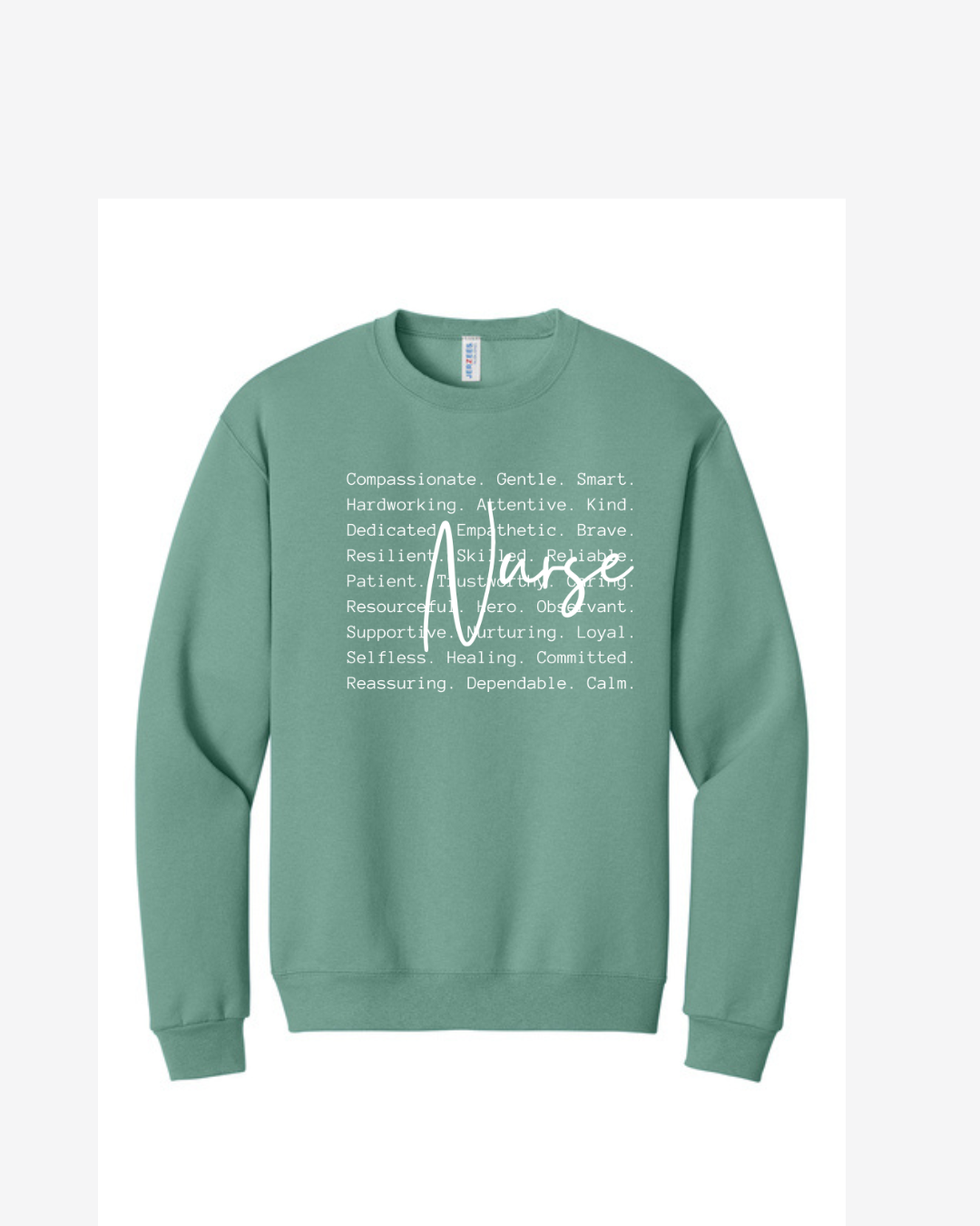 Nursing Description Graphic Crewneck