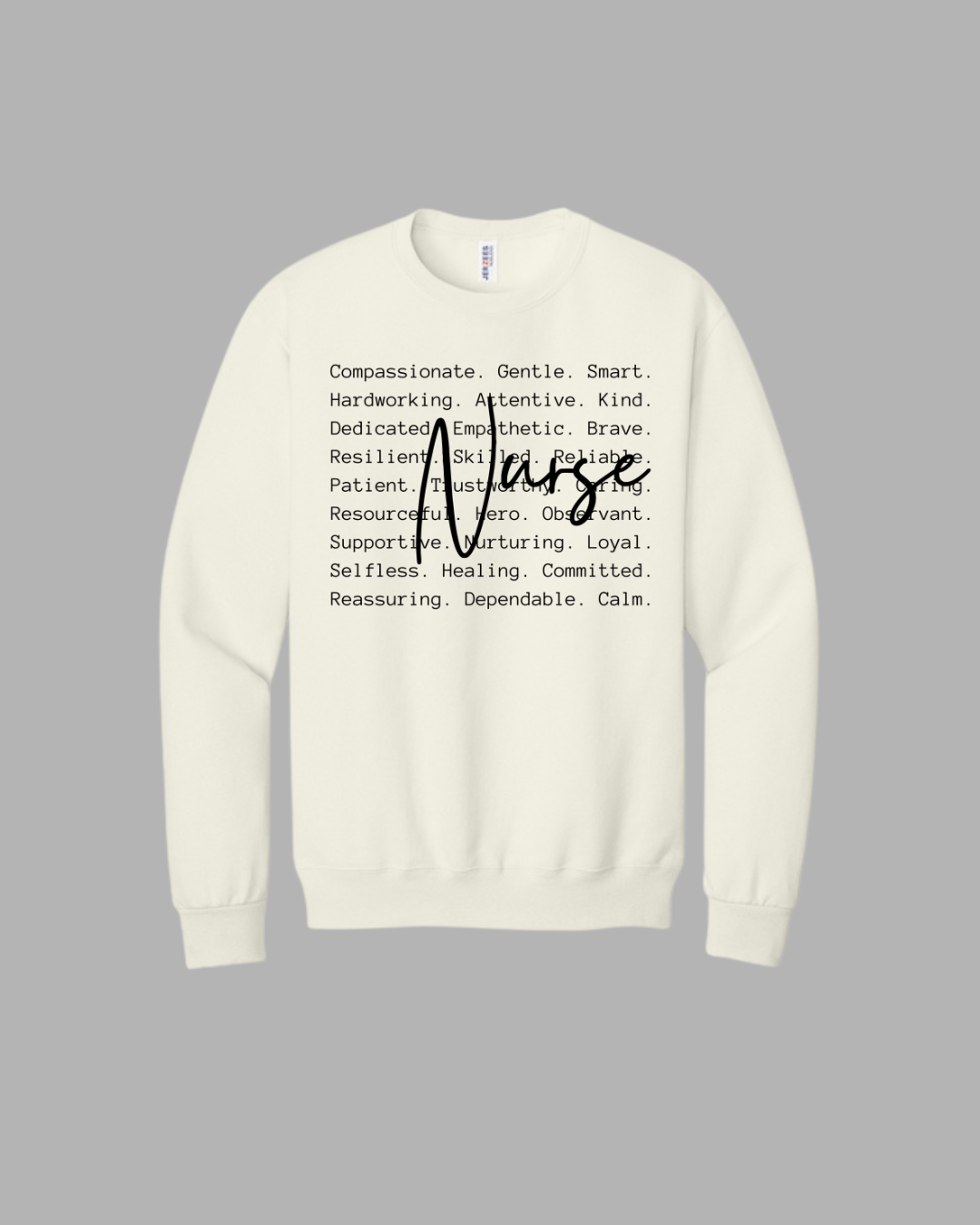 Nursing Description Graphic Crewneck
