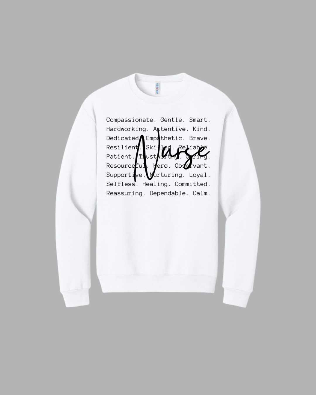 Nursing Description Graphic Crewneck