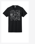 Medical Doodle Graphic T-Shirt