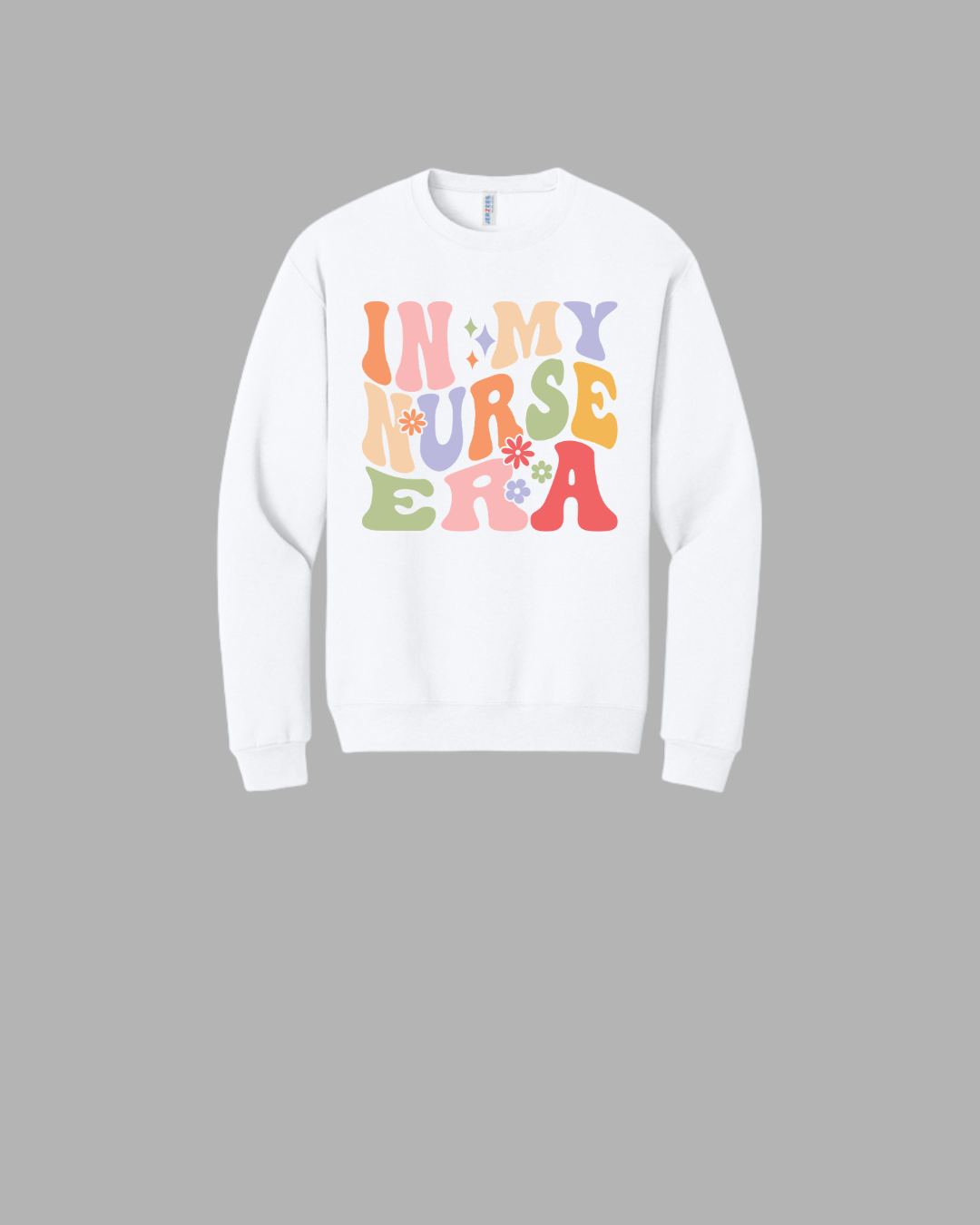 NURSE ERA Graphic Crewneck