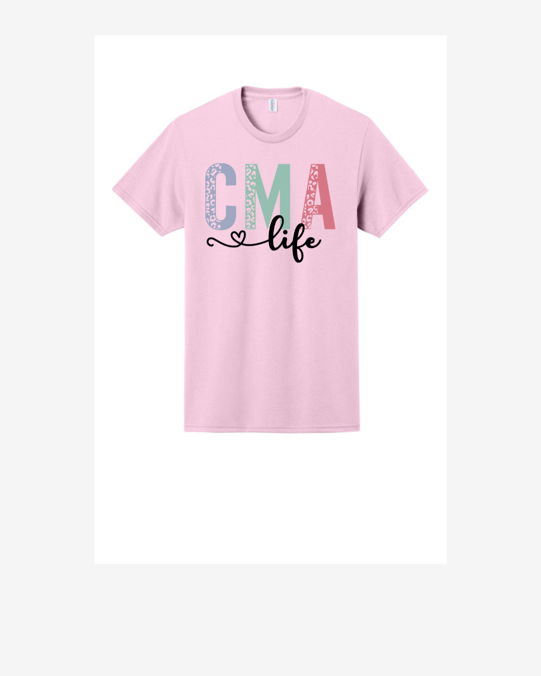 CMA life graphic tshirt