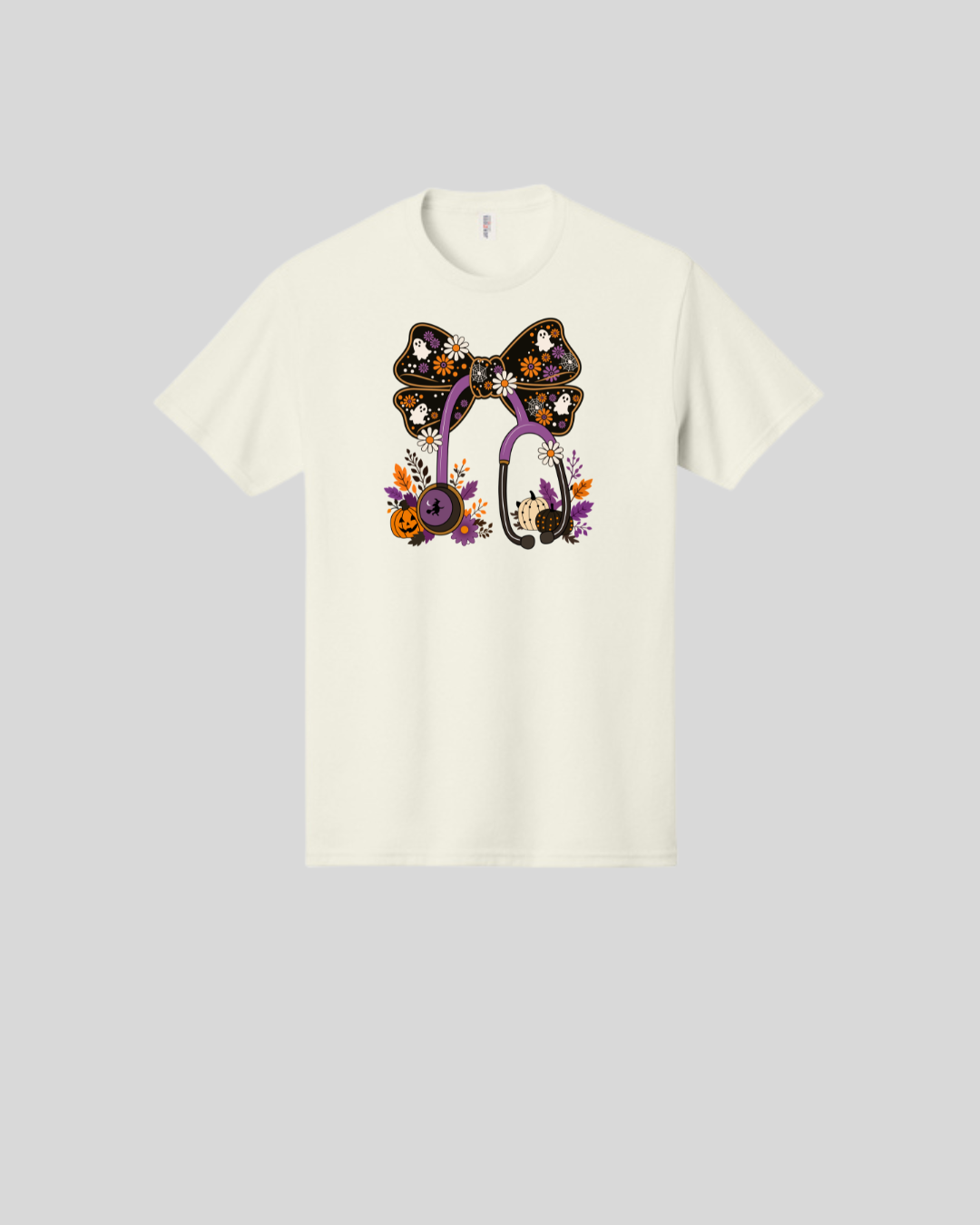 Halloween Stethoscope Graphic T-Shirt