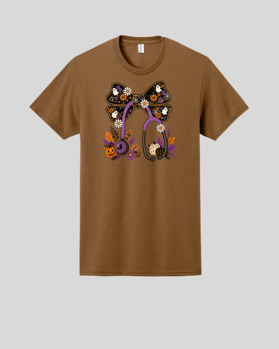 Halloween Stethoscope Graphic T-Shirt