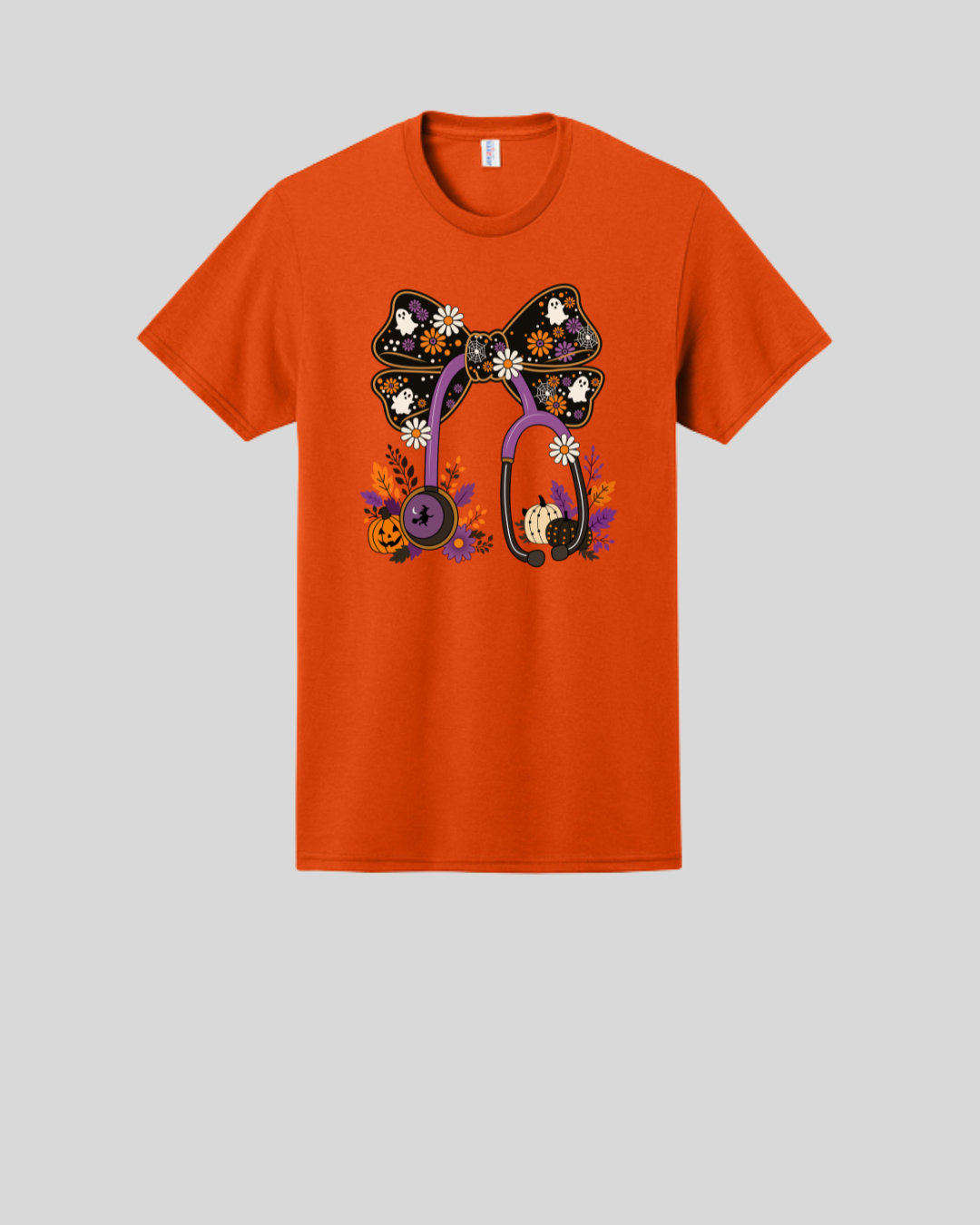 Halloween Stethoscope Graphic T-Shirt
