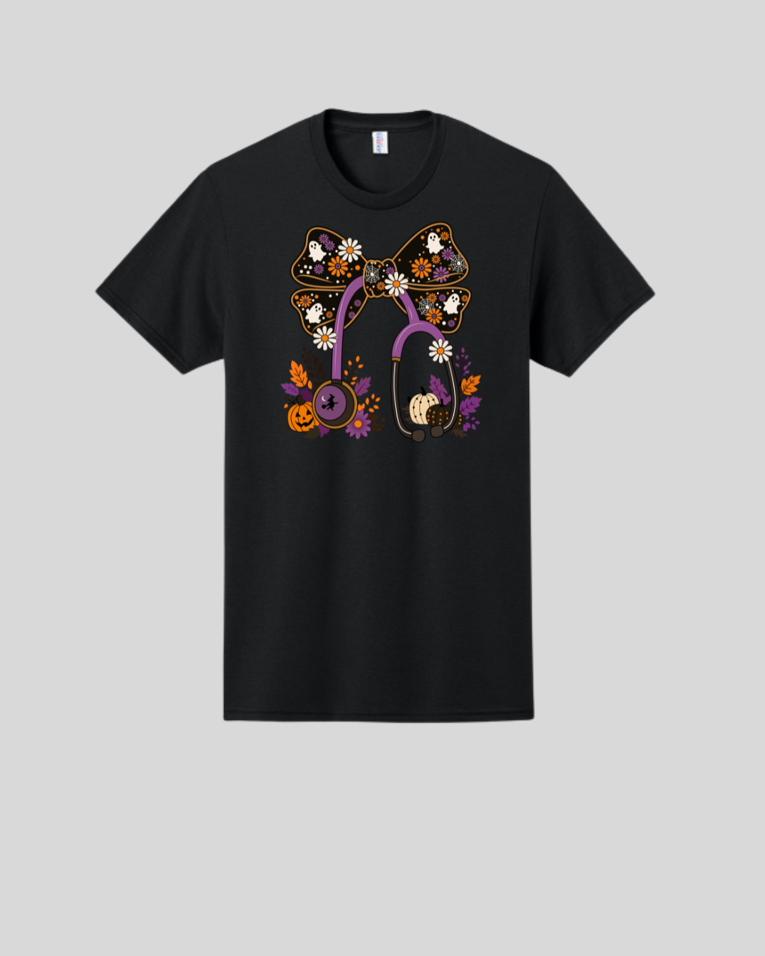 Halloween Stethoscope Graphic T-Shirt