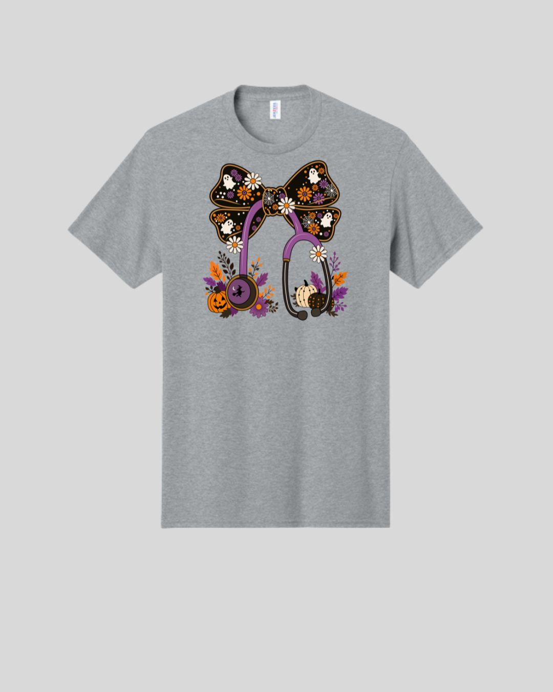 Halloween Stethoscope Graphic T-Shirt