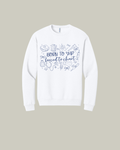 Scrub Box Born 2 Yap Graphic Crewneck Sweatshirt — women's scrub | ScrubBox (view 2)