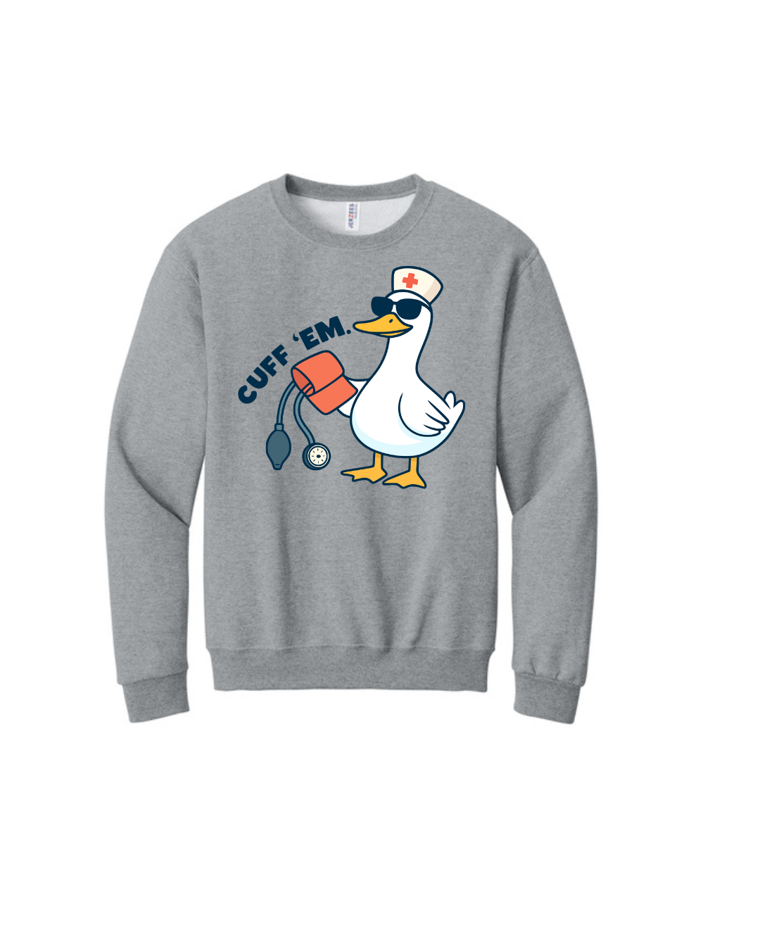 Cuff Em Graphic Crewneck Sweatshirt