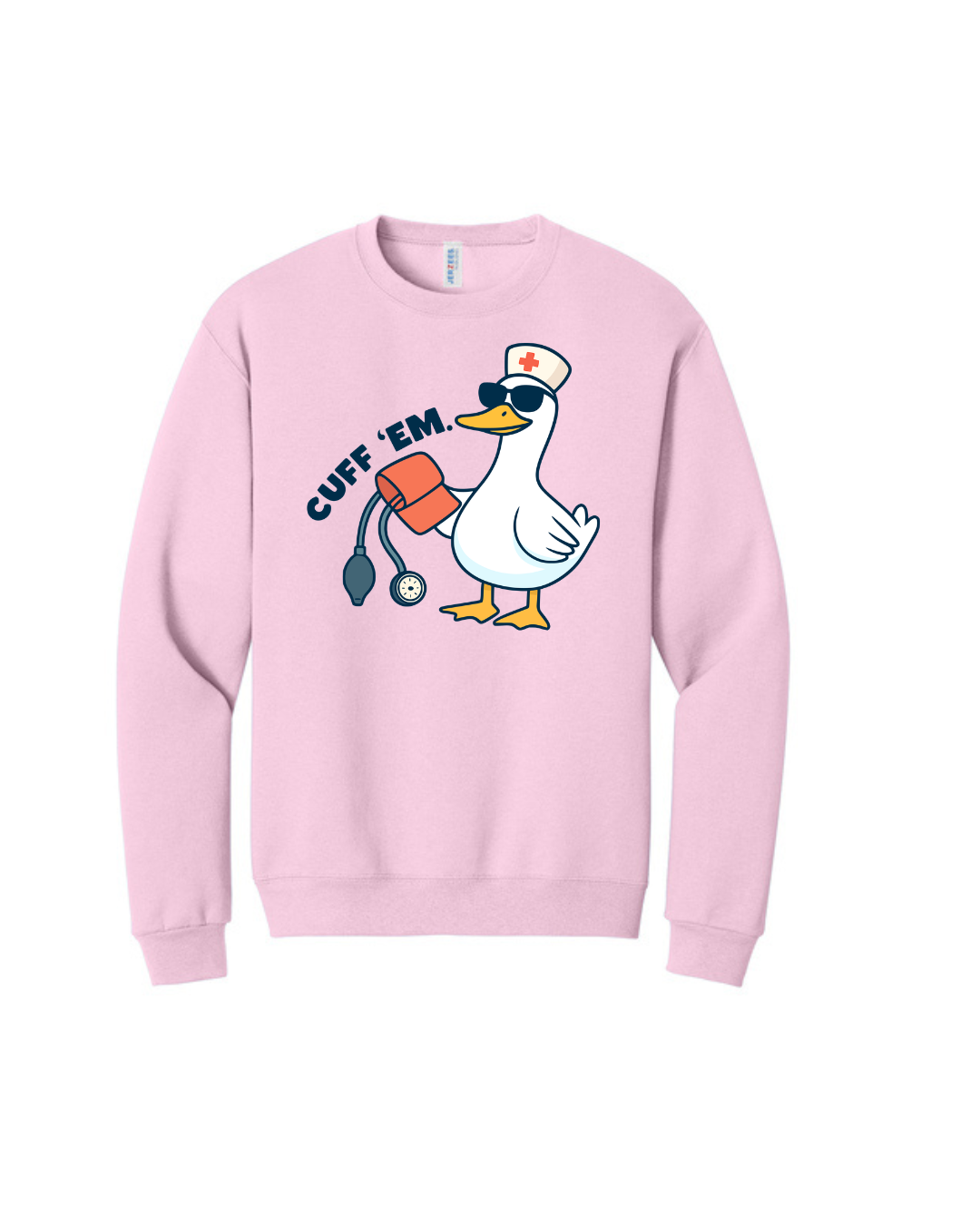 Cuff Em Graphic Crewneck Sweatshirt