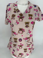 Beary Cute Scrub Top