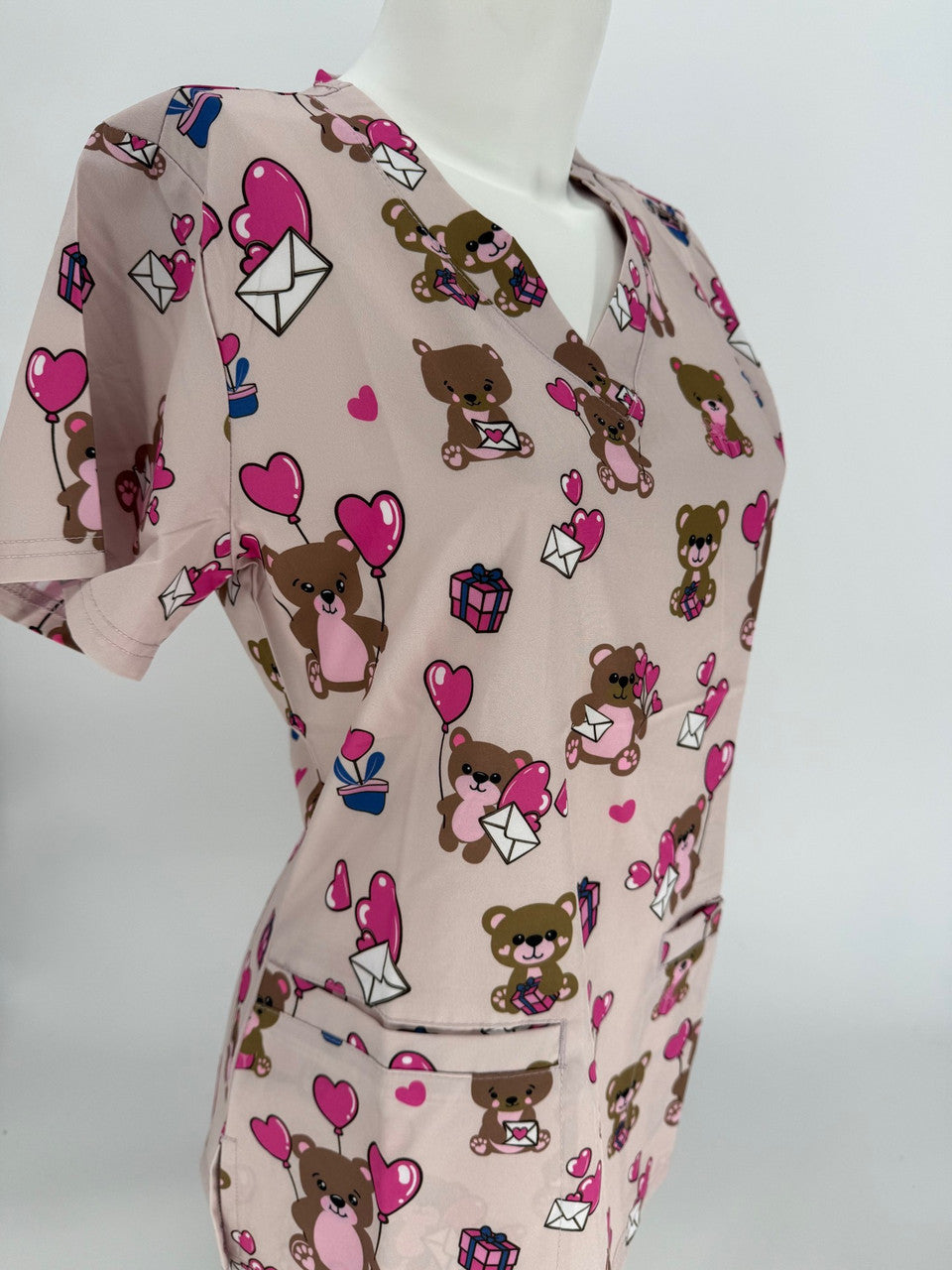 Beary Cute Scrub Top