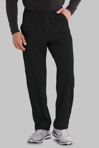 Skechers Men's Structure Pant scrub pant in black