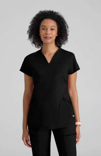 Grey's anatomy Knit Define Top — women's scrub top | ScrubBox