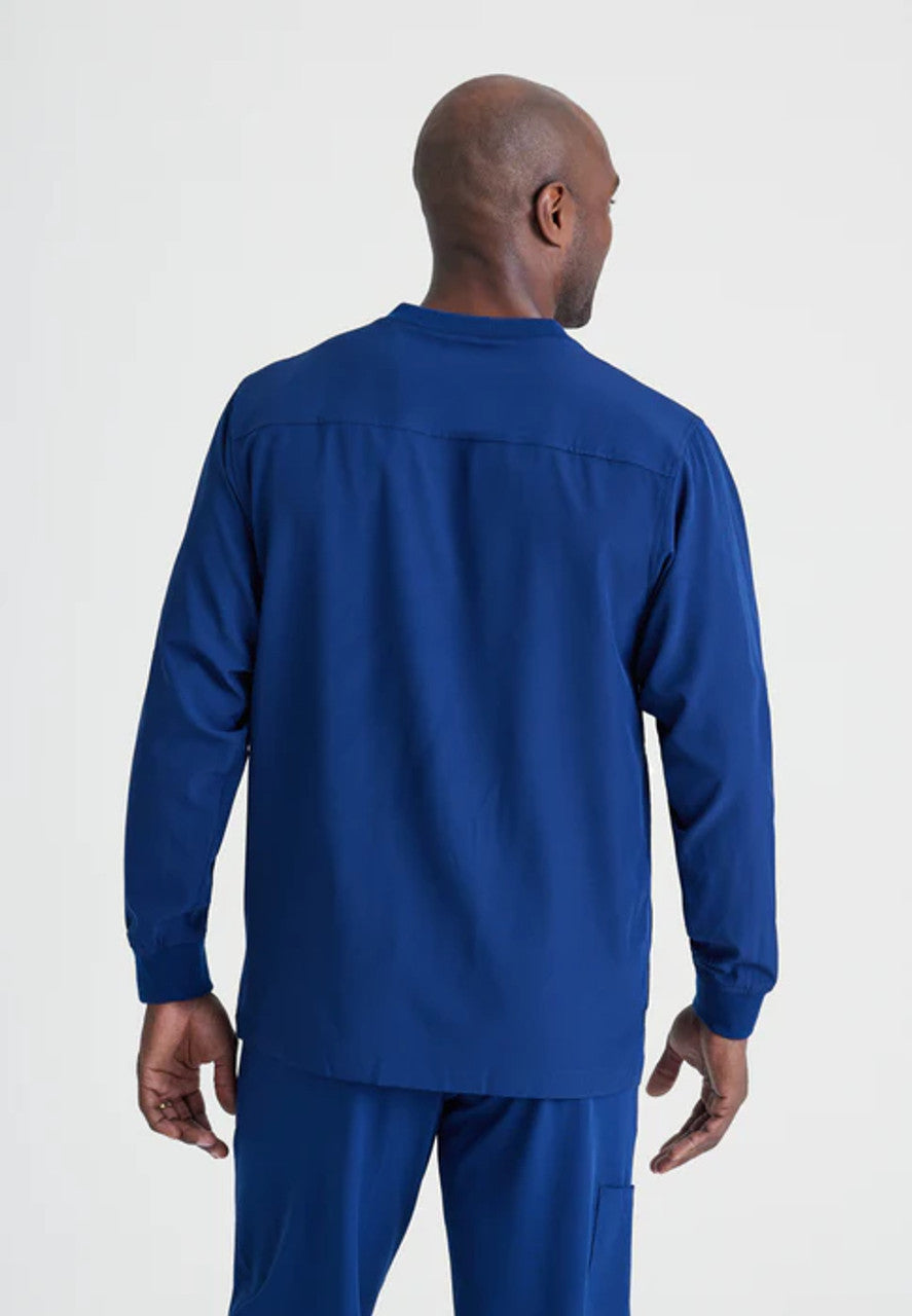Skechers Men's Structured Medical Jacket — women's scrub jacket | ScrubBox (view 2)