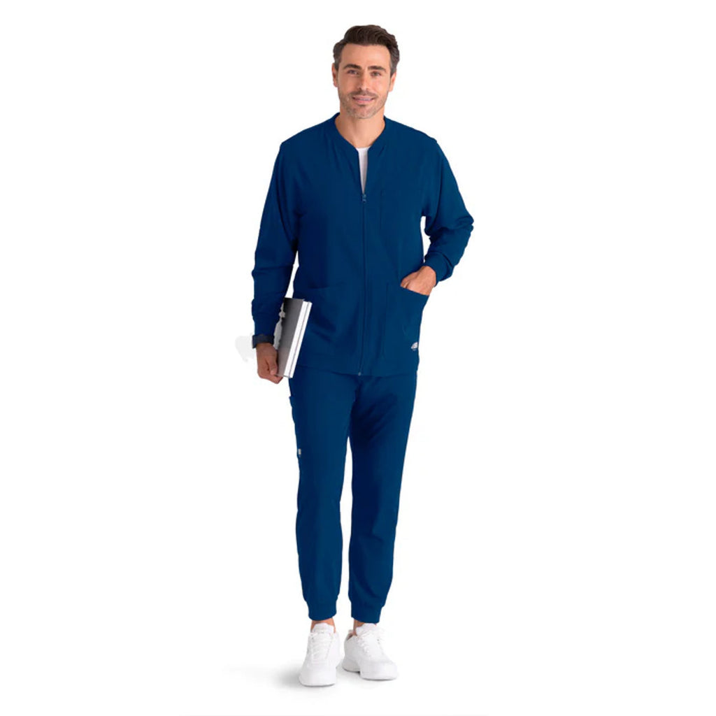 Skechers Men's Structured Medical Jacket — women's scrub jacket | ScrubBox (view 3)