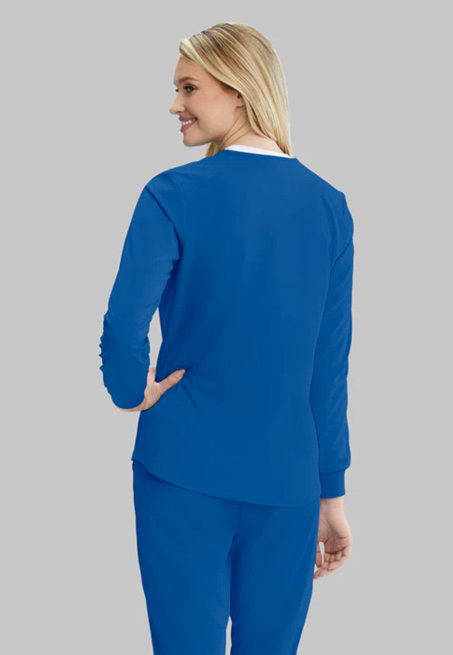 Skechers, Stability Warm-Up Jacket — women's scrub jacket | ScrubBox (view 2)
