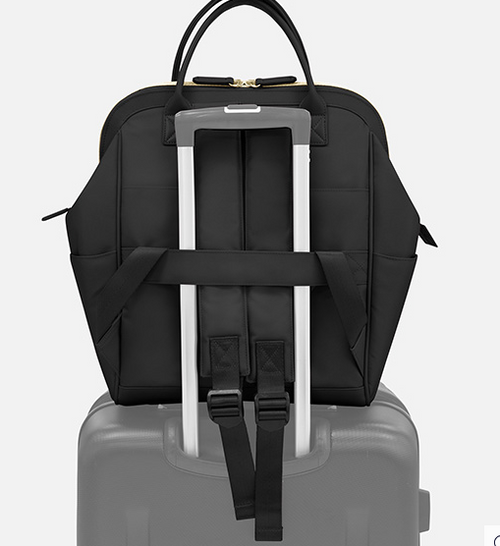Maevn Black on Black Readygo backpack — women's scrub | ScrubBox