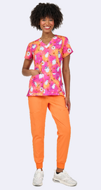 Ava Therese by Zavate Boo-tiful Night — women's scrub | ScrubBox (view 3)