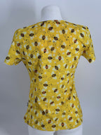 Ava Therese by Zavate Buzzin Bees — women's scrub | ScrubBox (view 3)