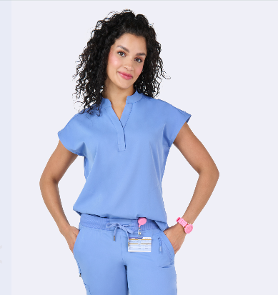 Piper Tuck -In Top by Zavate — women's scrub top | ScrubBox (view 15)