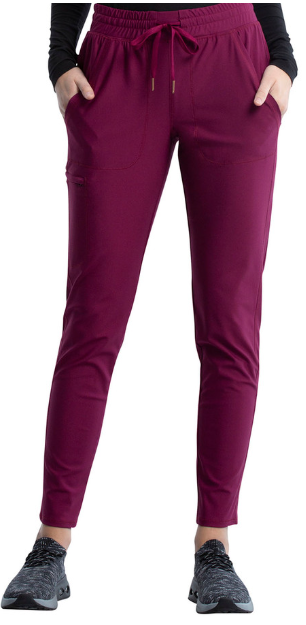 Cherokee Uniforms FORM Tapered Leg Pant scrub pant in wine