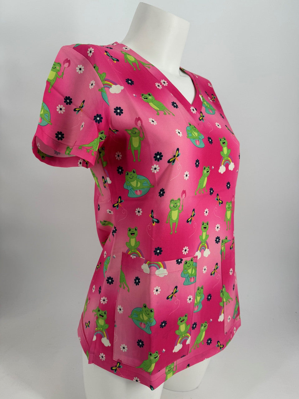 Ava Therese by Zavate Frogtastic — women's scrub | ScrubBox (view 4)