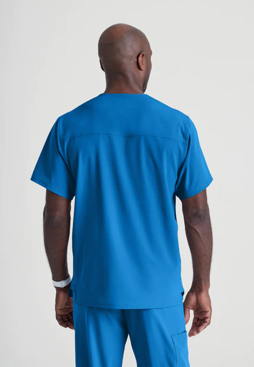 Skechers Men's 1 PKT Structure Top — women's scrub top | ScrubBox (view 3)