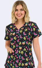 Ava Therese by Zavate Groovy Fruits — women's scrub | ScrubBox
