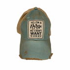 Yes I'm a Nurse Distressed Graphics Hat