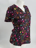 Ava Therese by Zavate Happy Hearts — women's scrub | ScrubBox (view 3)