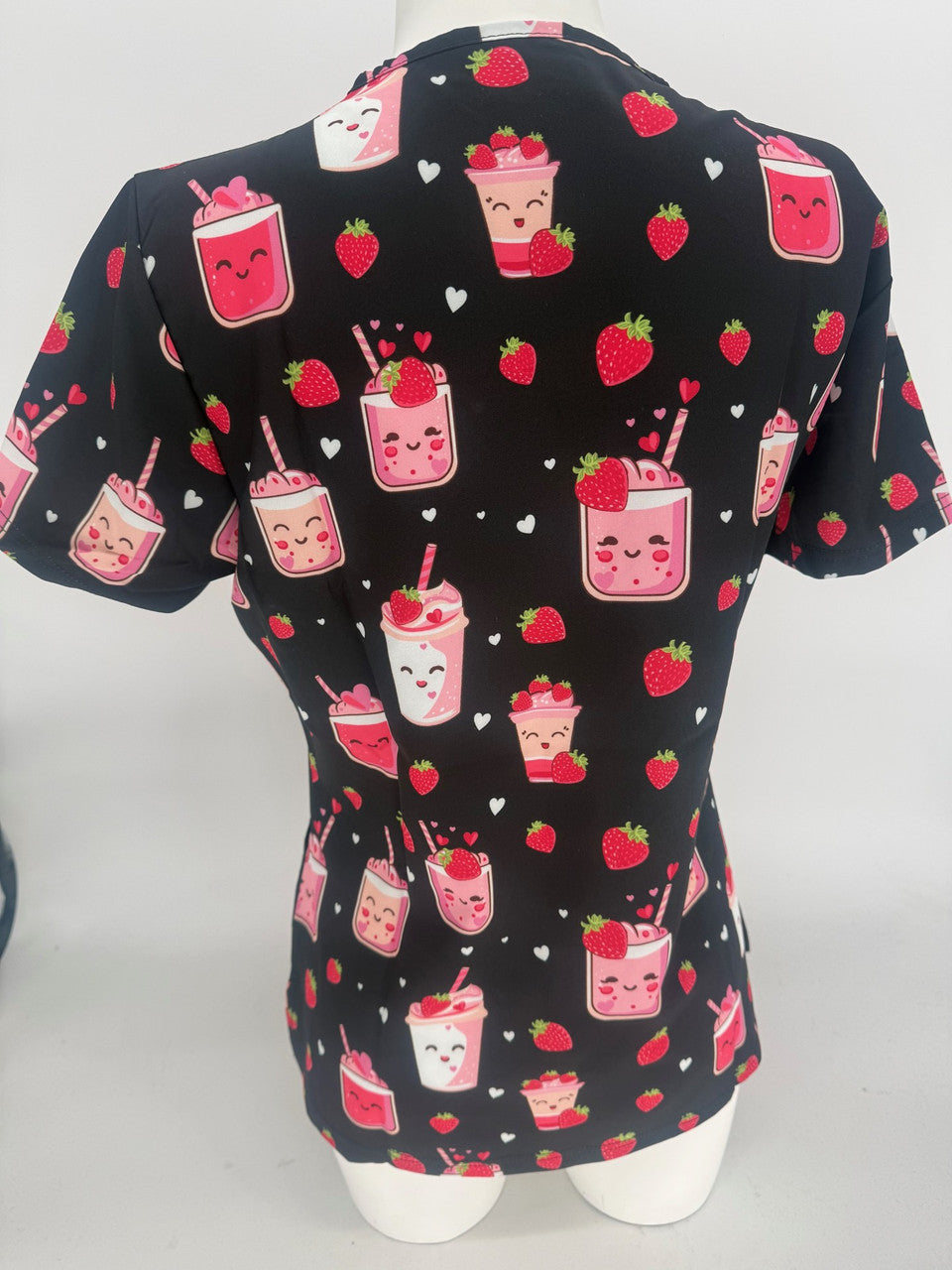 Greentown Scrubs Jamberry Scrub Top — women's scrub top | ScrubBox (view 3)