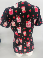 Greentown Scrubs Jamberry Scrub Top — women's scrub top | ScrubBox (view 3)