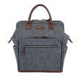 Maevn's READYgo backpack Heather Grey scrub in gray