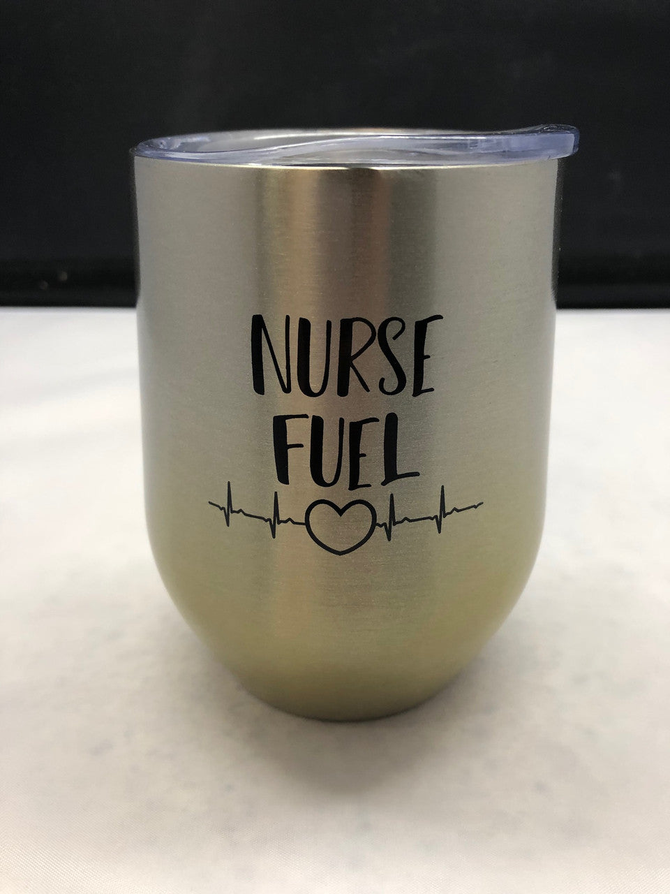 Nurse Fuel Wine Tumbler