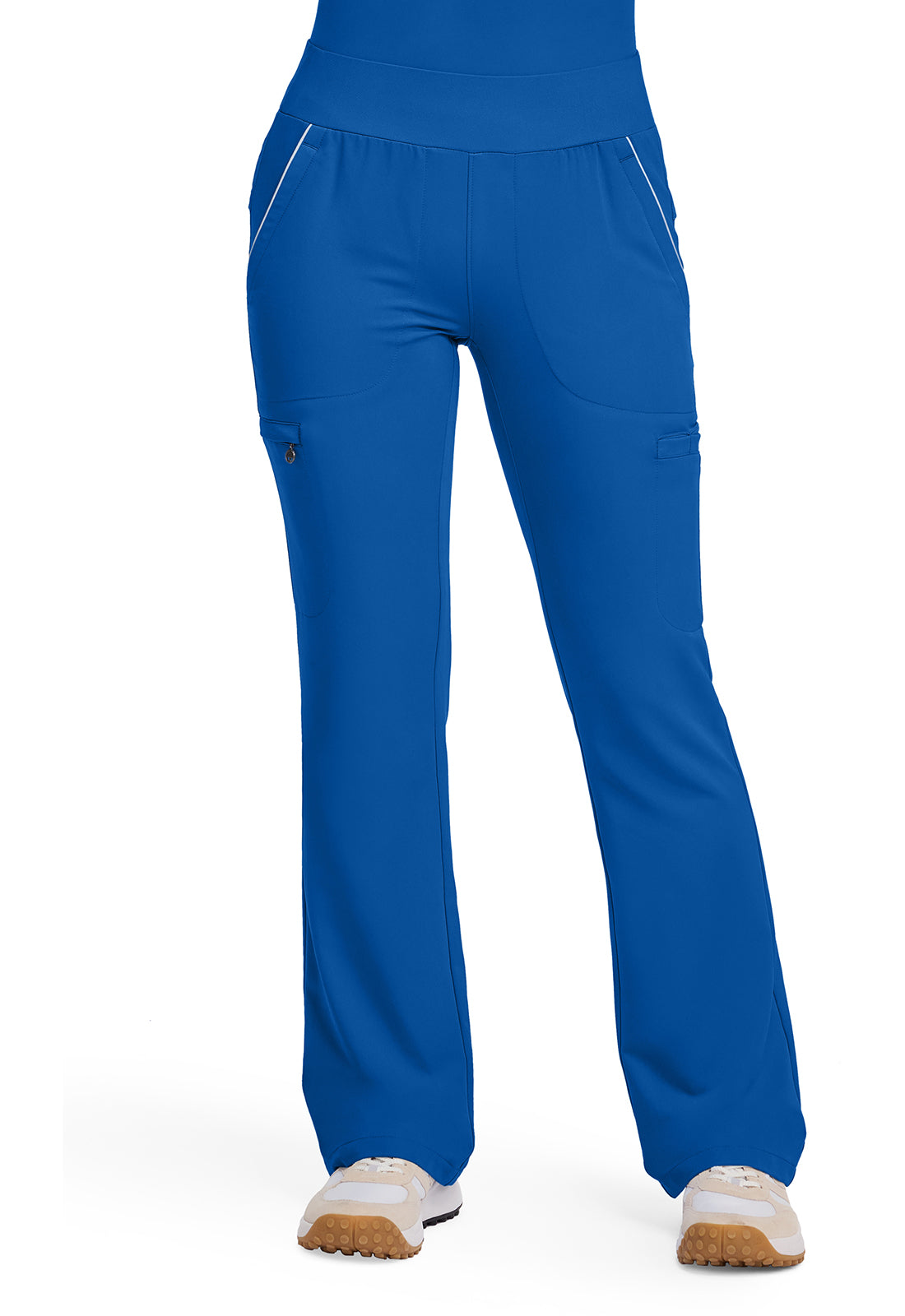 High Waisted Flare Leg Pant