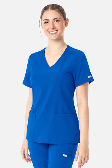 Maevn's Women's Double V-Neck Top