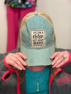 Yes I'm a Nurse Distressed Graphics Hat