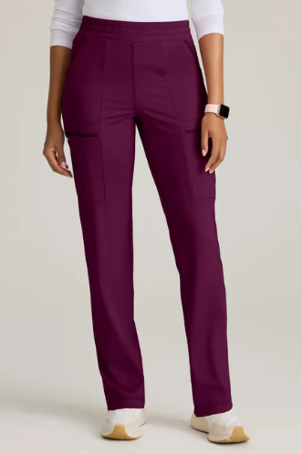 Grey's anatomy Knit Momentum Pant scrub pant in wine